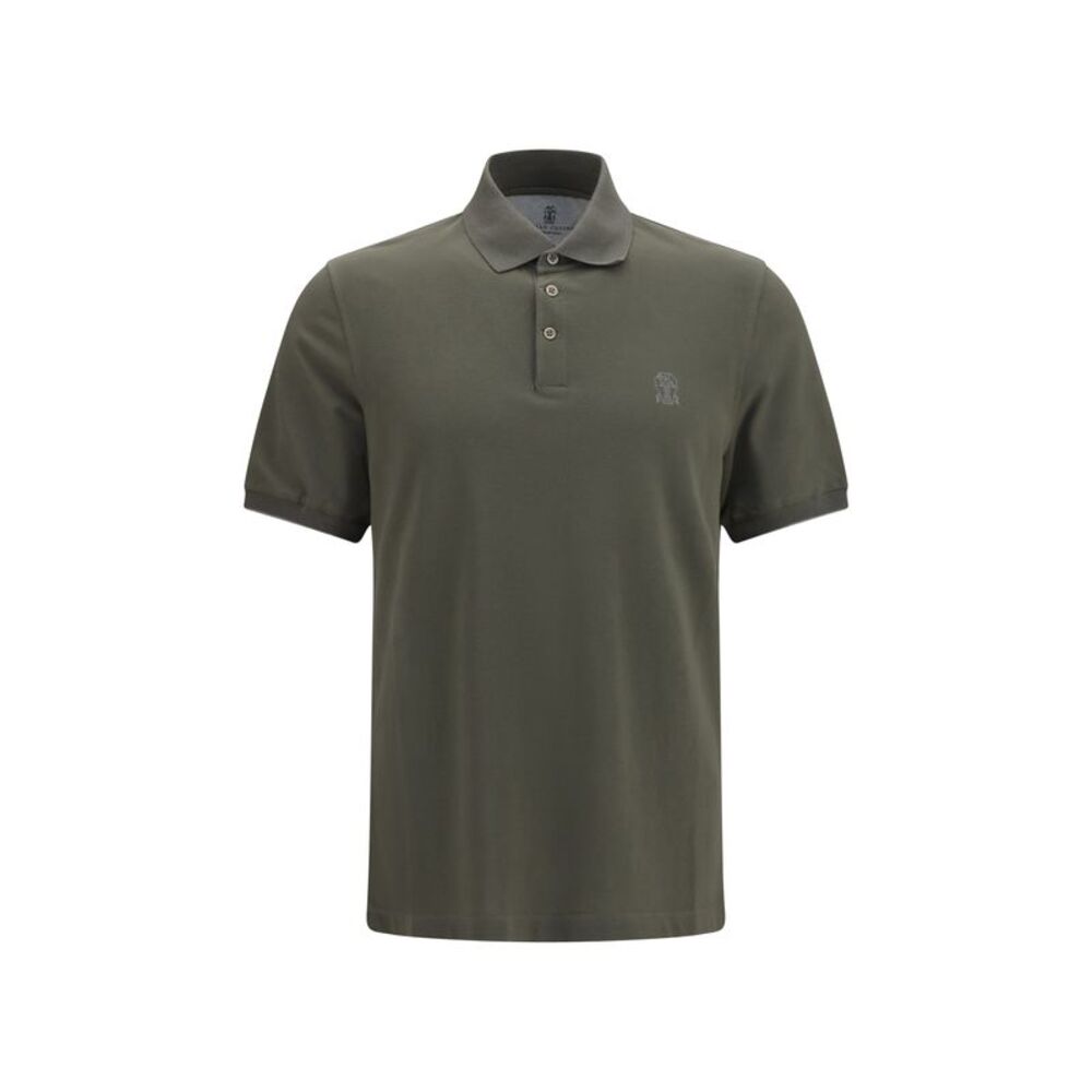 Brunello Cucinelli Men Cotton Polo